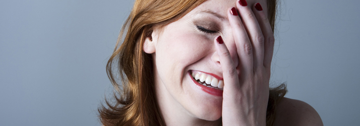 Chiropractic Roseville MN Lady Laughing