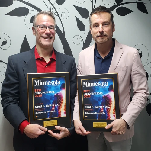 Chiropractor St Paul MN Trent Iverson & Scott Halida Awards